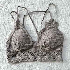 ANEMONE PULLOVER LACE BRALETTE FT0918 MAUVE